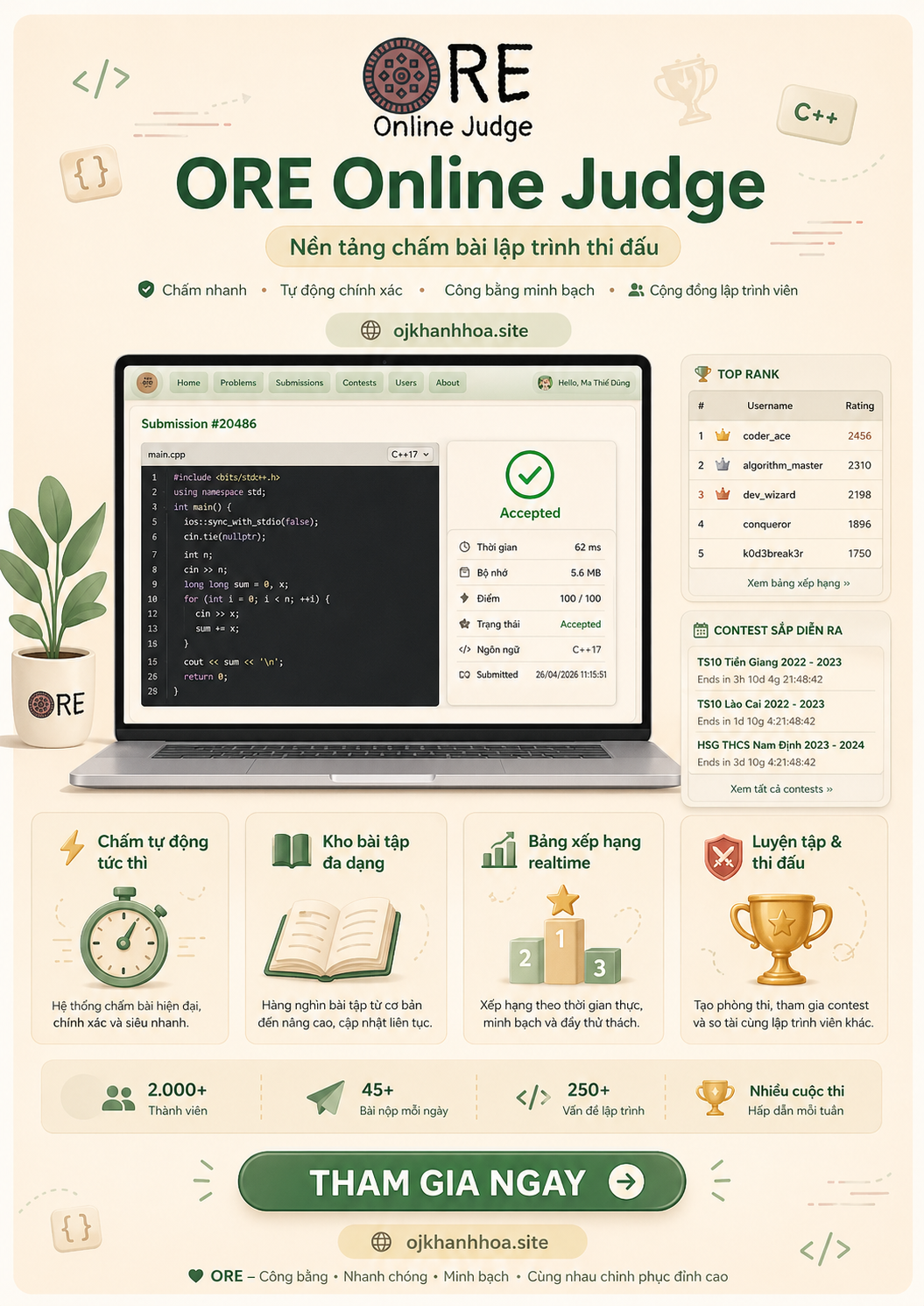 ORE Online Judge